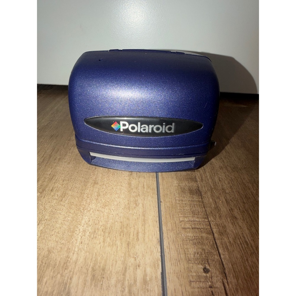 Polaroid OneStep AutoFocus Instant Film Camera Midnight Blue 600 Series Vintage
